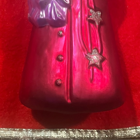 Larry Fraga Designs 6.25” Mr. Fabulous, Glass, Christmas ORNAMENT TREE 5058 Euc - Picture 12 of 12